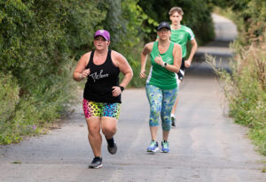 Step Forward With Lewis running session. Hill training
