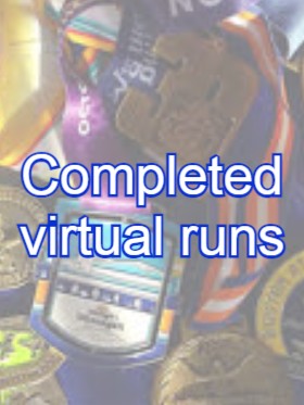 Completed virtual runs
