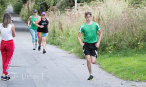 Hill training session