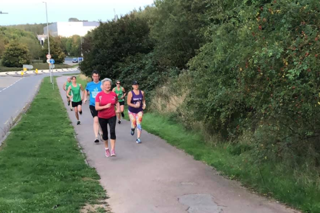 Hill running sessions
