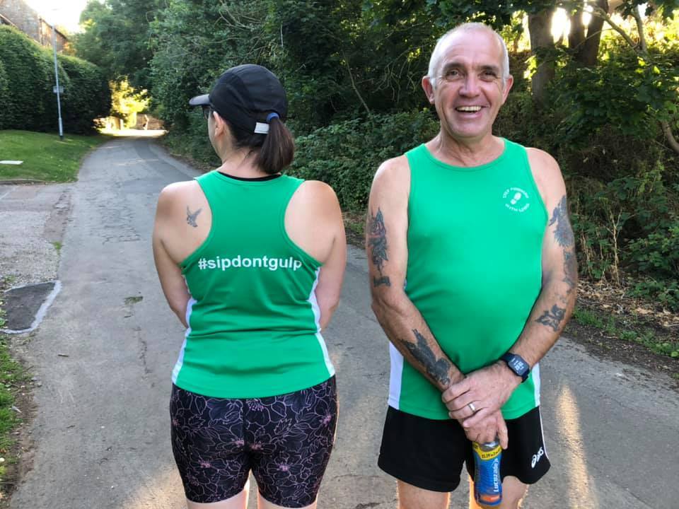 Step Forward With Lewis running vests
