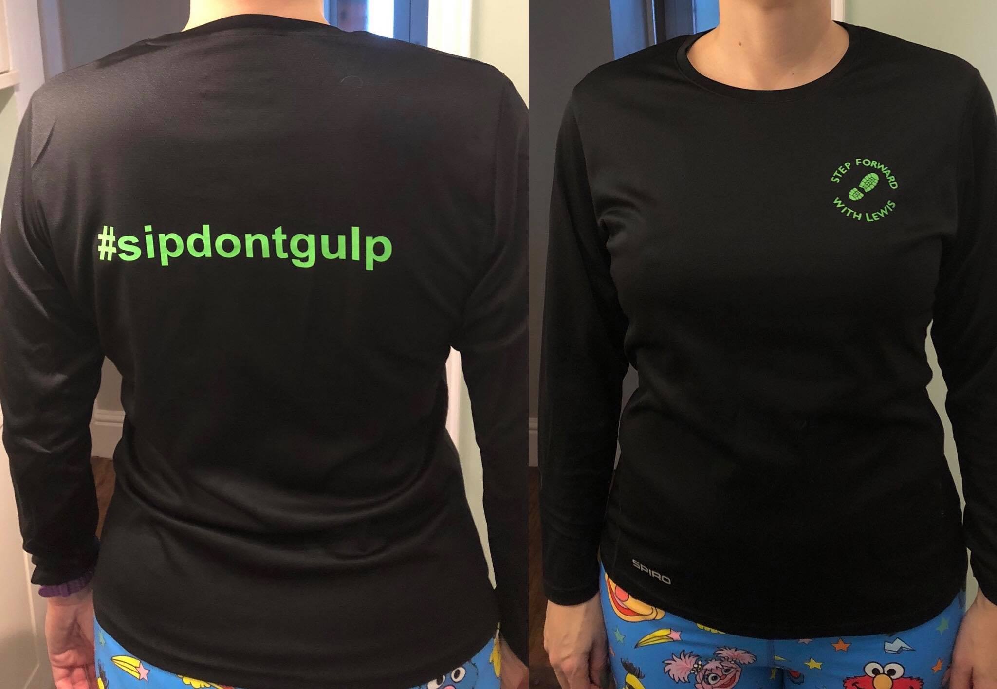 Women's Step Forward With Lewis running top