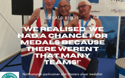 Running Tales Podcast: Gerald Billis: Sixty years without running… and then a silver medal