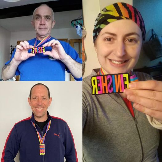 Mad March Challenge Finisher medals