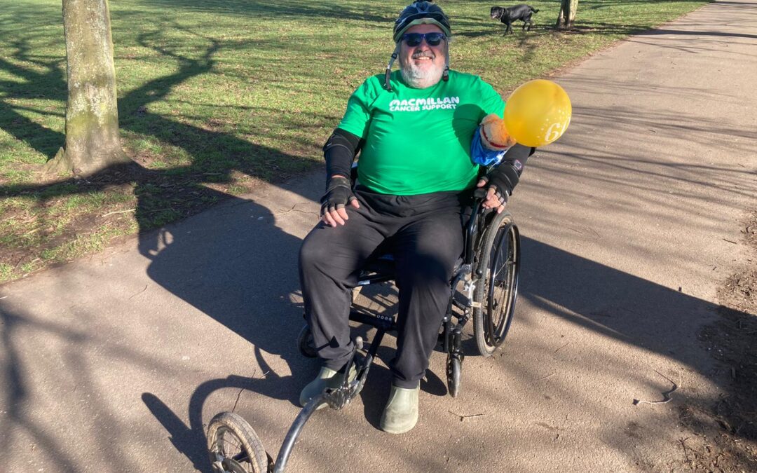Running Tales: Alan Hackett: Facing up to cancer, life in a wheelchair… and new challenges