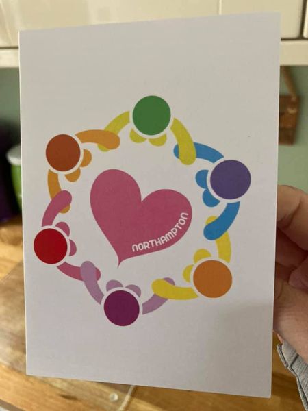 Breast Friends Northamptonshire thank you card