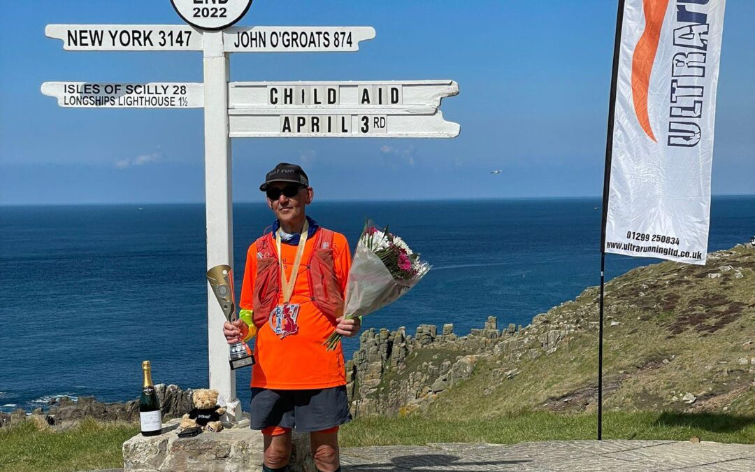 Running Tales: Michael Williams – Conquering the 860 mile JOGLE in 17 days at 70