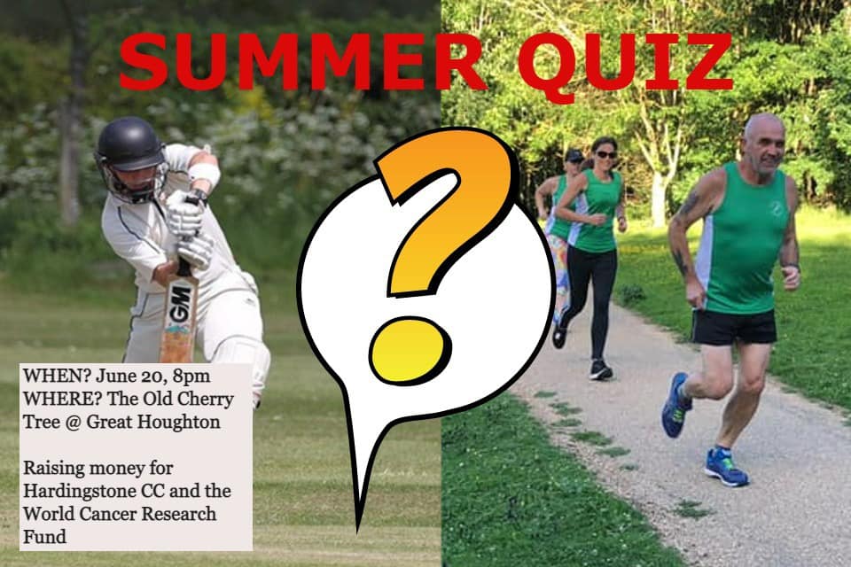 Charity quiz: Monday June 20 at The Old Cherry Tree