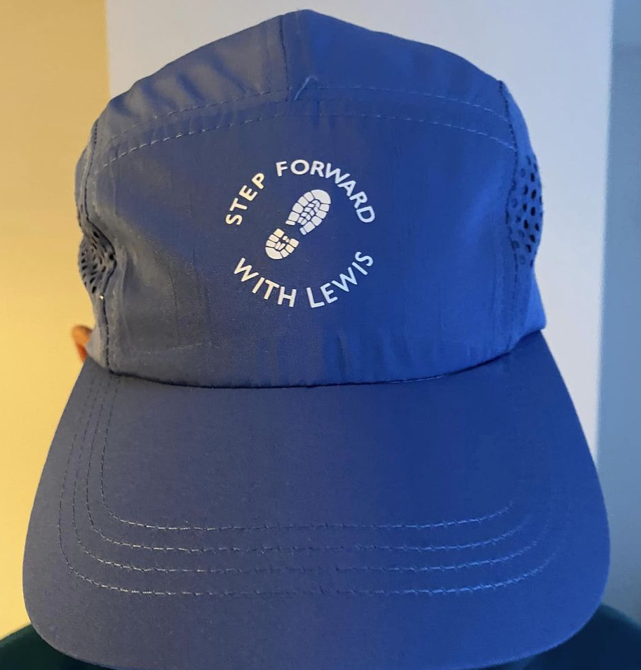 Step Forward With Lewis running cap
