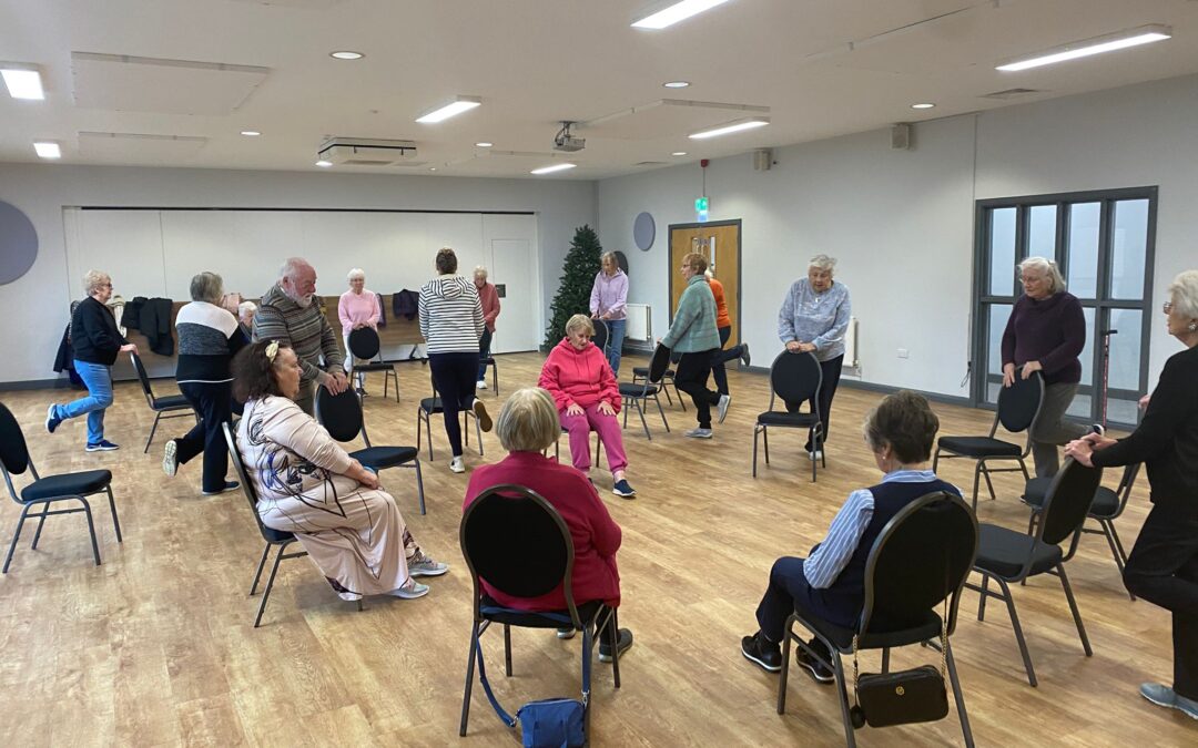 The importance of exercise and socialising for older people at Christmas