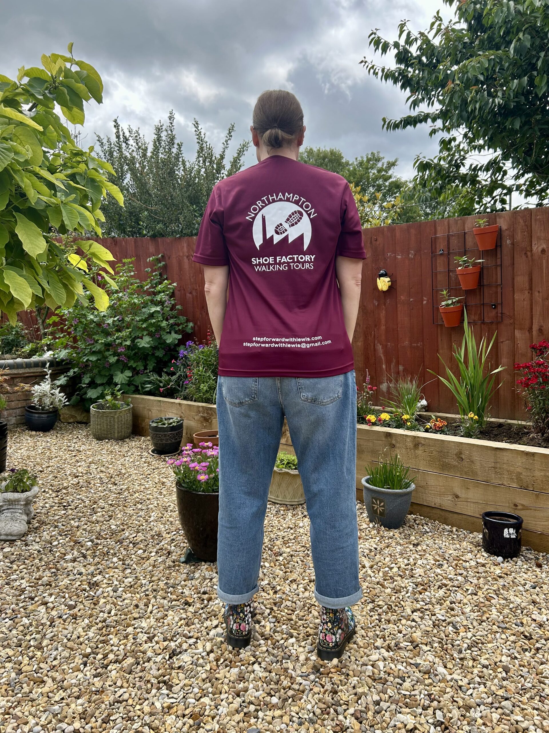 Step Forward With Lewis Shoe Tour t-shirt - Image 2